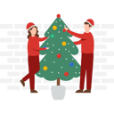 پیش‌نمایش فایل couple-decorating-christmas-tree-4418333 از پک کریسمس