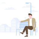 پیش‌نمایش فایل man-pointing-towards-while-sitting-at-park-bench-4423109 از پک فعالیت روزانه