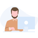 پیش‌نمایش فایل man-working-on-laptop-4423117 از پک فعالیت روزانه