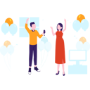 پیش‌نمایش فایل couple-celebrating-new-year-evening-4425122 از پک سال نو مبارک