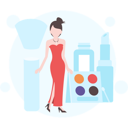 پیش‌نمایش فایل beautiful-woman-getting-out-of-parlor-4418156 از پک زیبایی و اسپا