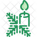 پیش‌نمایش فایل candle-8 از پک ست کریسمس سبز