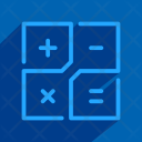 پیش‌نمایش فایل calculator-54 از پک سایه رنگی خط فلت