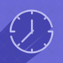 پیش‌نمایش فایل clock-111 از پک سایه رنگی خط فلت