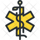 پیش‌نمایش فایل caduceus-4 از پک مجموعه بزرگ پزشکی - زرد