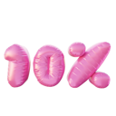 پیش‌نمایش فایل 10-percent-discount-balloon-5376252 از پک بالون متن