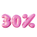 پیش‌نمایش فایل 30-percent-discount-balloon-5376250 از پک بالون متن