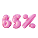 پیش‌نمایش فایل 65-percent-discount-balloon-5376245 از پک بالون متن