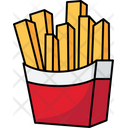 پیش‌نمایش فایل french-fries-8686370 از پک فست فود خوشمزه