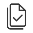 پیش‌نمایش فایل check-document-5136270 از پک نمادها نسخه ۱