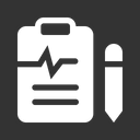 پیش‌نمایش فایل cardiogram-report-5136141 از پک نمادها نسخه ۱