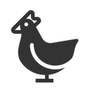 پیش‌نمایش فایل chicken-5136053 از پک نمادها نسخه ۱