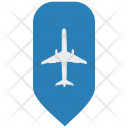 پیش‌نمایش فایل airbus-fly-object-map-pointer از پک مسیریابی روی نقشه
