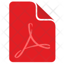 پیش‌نمایش فایل adobe-acrobat-pdf-red-file از پک Adobe Acrobat و فایل‌ها و وضعیت‌های PDF