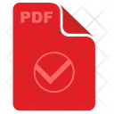 پیش‌نمایش فایل pdf-acrobat-file-document-ok-accept از پک Adobe Acrobat و فایل‌ها و وضعیت‌های PDF