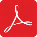 پیش‌نمایش فایل pdf-file-rounded-square از پک Adobe Acrobat و فایل‌ها و وضعیت‌های PDF