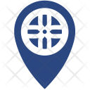 پیش‌نمایش فایل car-wheel-tuning-place-location-service-gps از پک نقاط مهم جغرافیایی برای خدمات نقشه