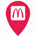 پیش‌نمایش فایل mcdonalds از پک نقاط مهم جغرافیایی برای خدمات نقشه