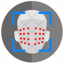 پیش‌نمایش فایل face-biometry-scan-dots-map-person از پک بیومتریک چهره