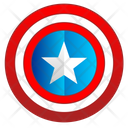 پیش‌نمایش فایل captain-america-shield از پک Superhero 