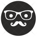 پیش‌نمایش فایل hipster-114 از پک Smiley 