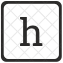 پیش‌نمایش فایل h-letter از پک Sign And Symbol 