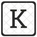 پیش‌نمایش فایل k-letter-1 از پک Sign And Symbol 