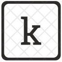 پیش‌نمایش فایل k-letter از پک Sign And Symbol 