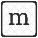 پیش‌نمایش فایل m-alphabet از پک Sign And Symbol 