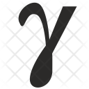 پیش‌نمایش فایل gamma-7 از پک Greek Letters 