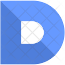 پیش‌نمایش فایل d-alphabet-1 از پک الفبای متریال دیزاین