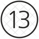 پیش‌نمایش فایل 13-number از پک Numbers 