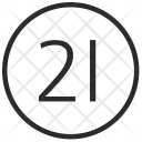 پیش‌نمایش فایل 21-number از پک Numbers 