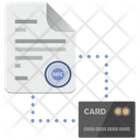 پیش‌نمایش فایل nfc-card-document-4564464 از پک قرارداد هوشمند