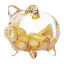 پیش‌نمایش فایل dai-clear-glass-piggy-bank-with-decreasing-piles-of-crypto-coins-8091161 از پک قلک شیشه‌ای با سکه‌های رمزارزی، جلد ۱