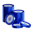 پیش‌نمایش فایل ada-coin-stacks-8365920 از پک پشته سکه‌های رمزارزی، جلد ۱
