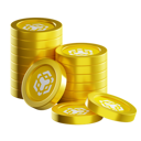 پیش‌نمایش فایل bnb-coin-stacks-8365899 از پک پشته سکه‌های رمزارزی، جلد ۱