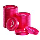 پیش‌نمایش فایل chz-coin-stacks-8365925 از پک پشته سکه‌های رمزارزی، جلد ۱