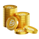 پیش‌نمایش فایل dai-coin-stacks-8365936 از پک پشته سکه‌های رمزارزی، جلد ۱