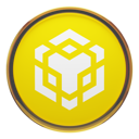پیش‌نمایش فایل binance-coin-8634784 از پک سکه شیشه‌ای رمزارز، جلد ۱