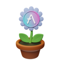 پیش‌نمایش فایل aave-crypto-plant-pot-9187867 از پک گلدان گیاه رمزارزی، جلد ۱
