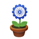 پیش‌نمایش فایل ada-crypto-plant-pot-9187850 از پک گلدان گیاه رمزارزی، جلد ۱