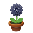 پیش‌نمایش فایل atom-crypto-plant-pot-9187851 از پک گلدان گیاه رمزارزی، جلد ۱