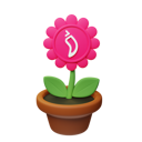 پیش‌نمایش فایل chz-crypto-plant-pot-9187859 از پک گلدان گیاه رمزارزی، جلد ۱
