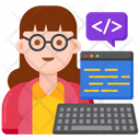 پیش‌نمایش فایل female-developer-4636859 از پک کد ممنوع