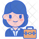 پیش‌نمایش فایل employer-female-4635894 از پک آموزش کسب و کار
