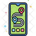 پیش‌نمایش فایل mobile-route-4921614 از پک سفر جاده‌ای