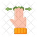 پیش‌نمایش فایل multi-finger-slide-4956994 از پک دست و ژست‌ها لمس
