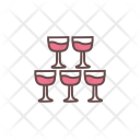 پیش‌نمایش فایل champagne-glass-stack از پک عروسی