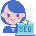 پیش‌نمایش فایل seo-specialist-female-5181670 از پک سئو